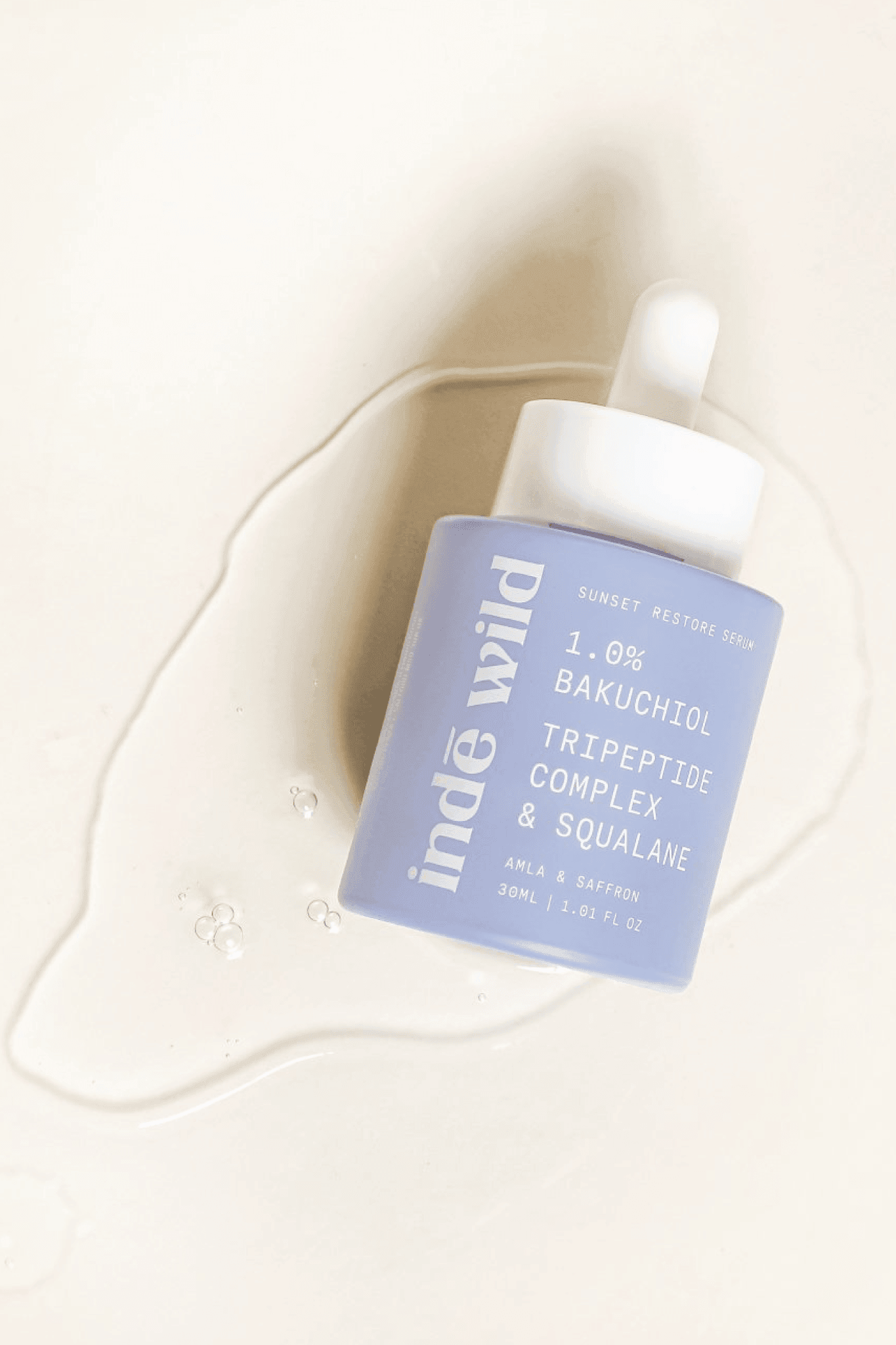 1% bakuchiol face serum - indewild